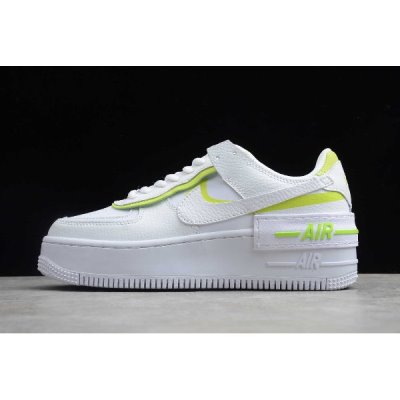 Nike Bayan Air Force 1 Shadow Gri / Limon Kaykay Ayakkabı Türkiye - Z01Y1HK3